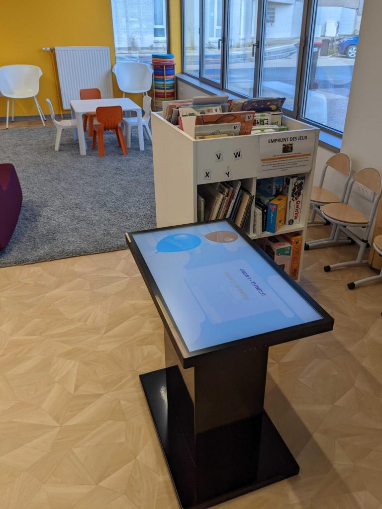 Table basse tactile⎪Solution digitale pour enfants