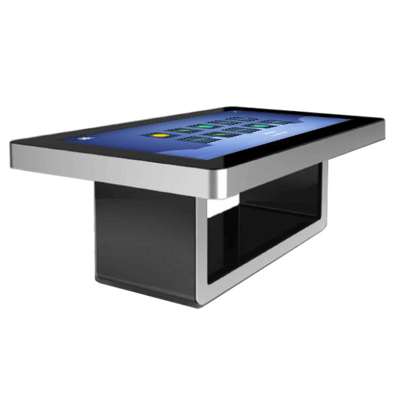 Une table basse tactile et connectée