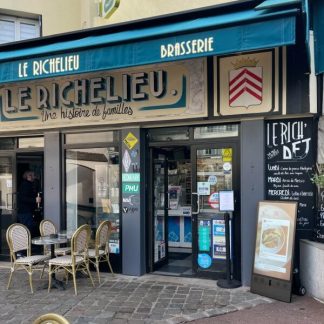 Chevalet numérique Restaurant Le Richelieu